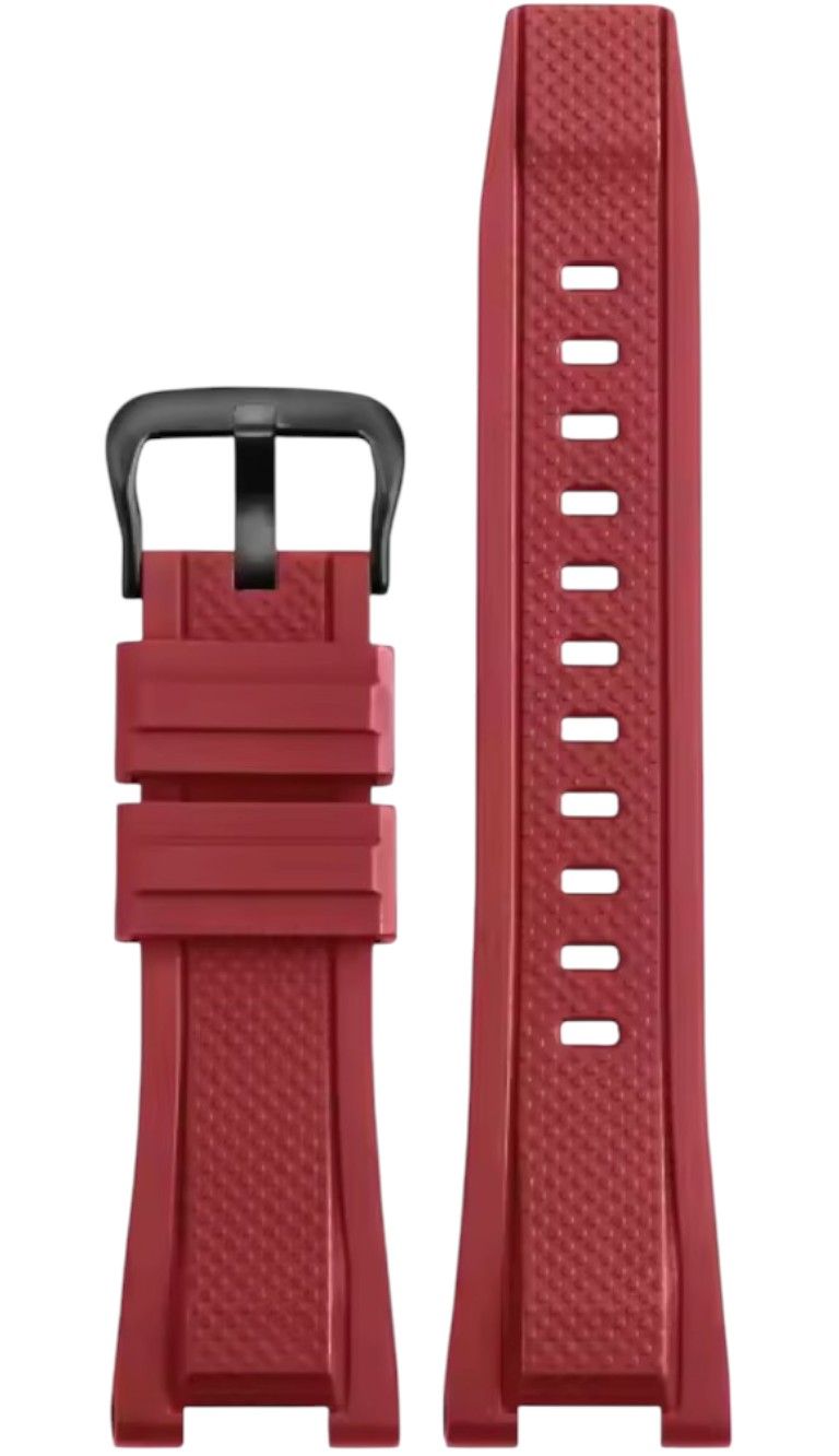 Ремінець для годинника Casio GST-B100 STime 11-4 (Каучук) Червоний