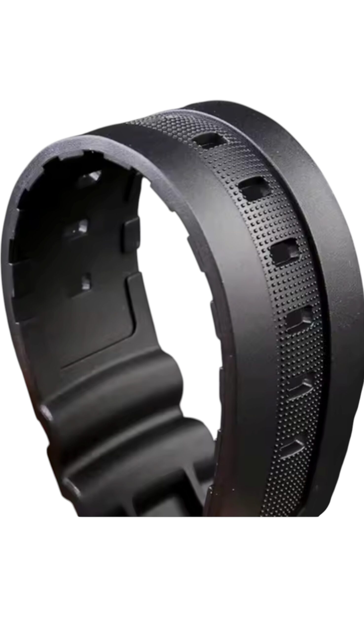 Ремінець для годинника Casio AW-590/591 STime 8 (Каучук) Чорний - Зображення 3